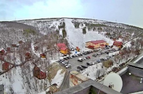 Nord Star ski slope. Murmansk webcam online