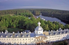 The Church of Peter and Paul. Valaam island web camera online