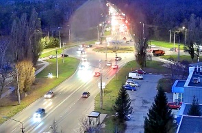 Crossroads of Volchanskaya street and Rabochaya street. Webcams Belgorod