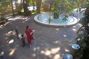 Greek park. Odessa webcams online
