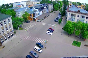 Crossroads st. Batyushkova - Blagoveshchenskaya. Webcams Vologda