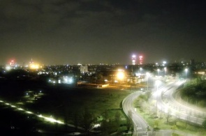 Panorama of the city. Webcam Milan online