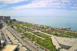 New boulevard in Batumi webcam online