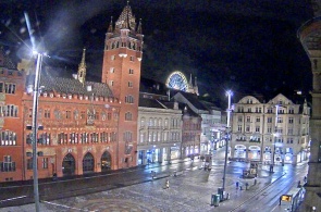Market square (Marktplatz). Webcam Basel online