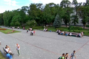 The Alley Of Heroes. View of the Green stage. Chernigov online
