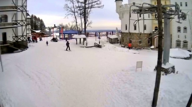 Ski resort Olympic Park. Ufa web camera online